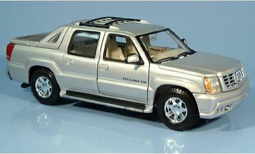 Cadillac Escalade 1/24 Welly EXT silber 2002 1:24 modellino in miniatura