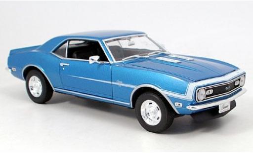 Chevrolet Camaro 1/18 Welly SS 396 blau 1968 1:18 modellino in miniatura