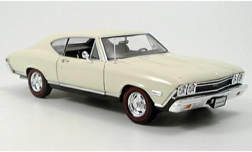 Chevrolet Chevelle 1/18 Welly beige 1968 1:18 modellino in miniatura