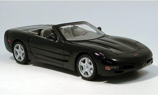 Chevrolet Corvette 1/18 Welly Cabriolet schwarz 1999 1:18 modellino in miniatura
