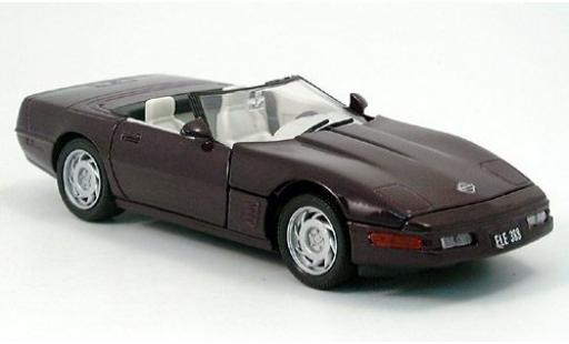 Chevrolet Corvette 1/24 Welly dk. lila 1995 1:24 modellino in miniatura