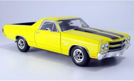 Chevrolet El Camino 1/18 Welly gelb 1970 1:18 modellino in miniatura