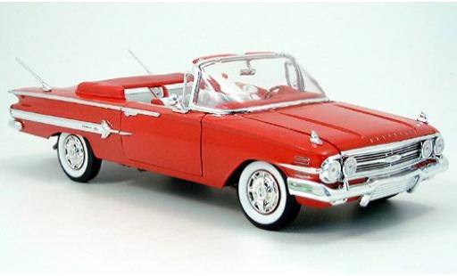 Chevrolet Impala 1/18 Welly Cabriolet rot 1960 1:18 modellino in miniatura