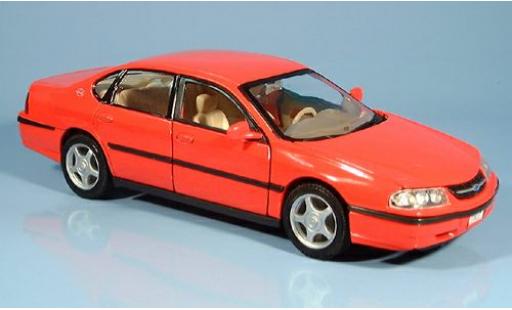 Chevrolet Impala 1/24 Welly rot 2001 1:24 modellino in miniatura