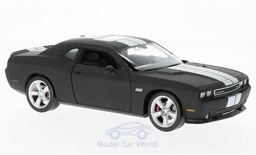 Dodge Challenger 1/24 Welly SRT matt-nero/grigio 2012 ohne Vitrine modellino in miniatura