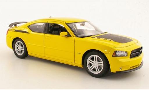 Dodge Charger 1/18 Welly Daytona R/T gelb 2006 1:18 modellino in miniatura