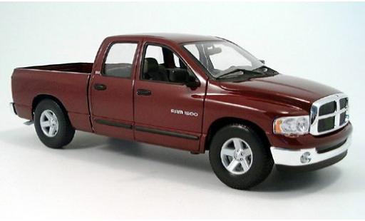 Dodge RAM 1/18 Welly Ram 1500 Quad met. rot 1:18 modellino in miniatura