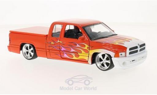 Dodge RAM 1/24 Welly Ram Quad Cab 1500 Sport orange/Dekor modellino in miniatura