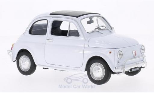 Fiat 500 1/18 Welly bianco 1957 modellino in miniatura