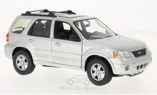 Ford Escape 1/24 Welly Limited grigio 2005 modellino in miniatura