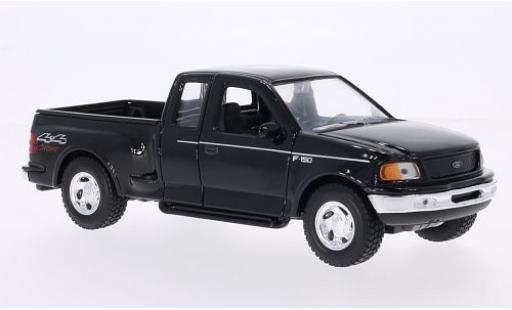 Ford F-1 1/24 Welly 50 Flareside Supercab nero 1999 modellino in miniatura