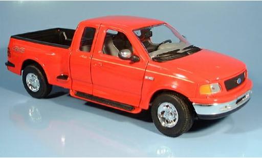 Ford F-1 1/18 Welly 50 Super Cab rot 1999 1:18 modellino in miniatura