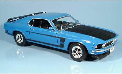 Ford Mustang 1/18 Welly blau 1969 1:18 modellino in miniatura
