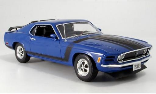 Ford Mustang 1/18 Welly Boss blau 1970 1:18 modellino in miniatura