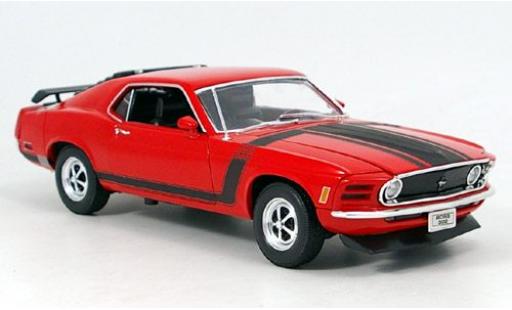 Ford Mustang 1/18 Welly Boss rosso 1970 modellino in miniatura