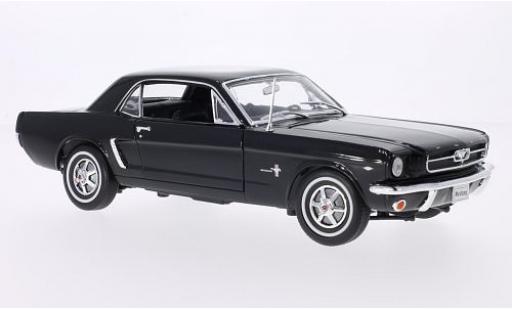Ford Mustang 1/24 Welly Coupe nero 1964 modellino in miniatura