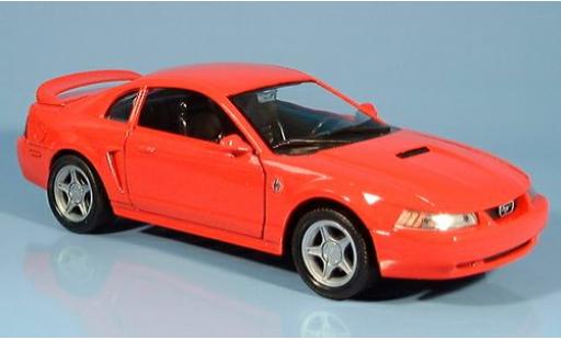 Ford Mustang 1/24 Welly GT rot 1999 1:24 modellino in miniatura