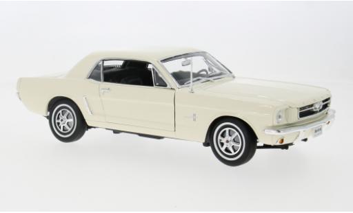 Ford Mustang 1/18 Welly Hardtop weiss 1964 1:18 modellino in miniatura
