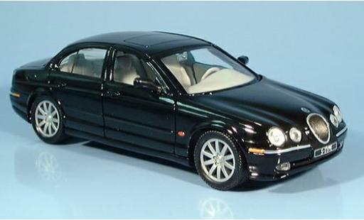 Jaguar S-Type 1/24 Welly schwarz 1:24 modellino in miniatura