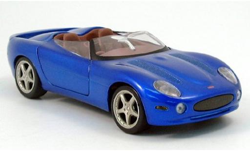 Jaguar XK 1/24 Welly 180 met. blau 2003 1:24 modellino in miniatura