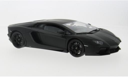 Lamborghini Aventador 1/18 Welly LP 700-4 schwarz 2011 1:18 modellino in miniatura