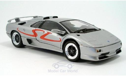 Lamborghini Diablo 1/18 Welly SV grigio 1998 ohne Vitrine modellino in miniatura