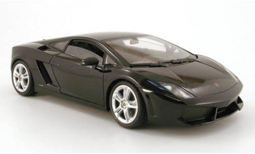 Lamborghini Gallardo LP560-4 1/18 Welly schwarz 1:18 modellino in miniatura
