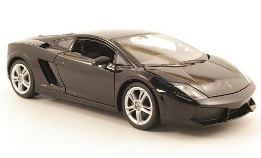 Lamborghini Gallardo LP560-4 1/24 Welly nero sans Vitrine modellino in miniatura