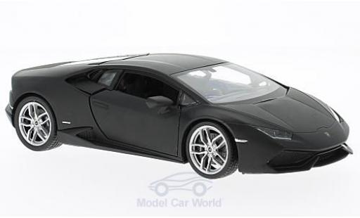 Lamborghini Huracan 1/24 Welly LP 610-4 matt-nero modellino in miniatura