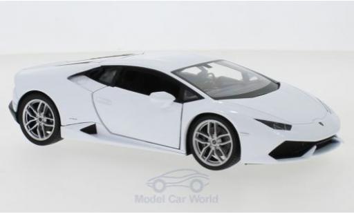Lamborghini Huracan 1/24 Welly LP 610-4 bianco modellino in miniatura