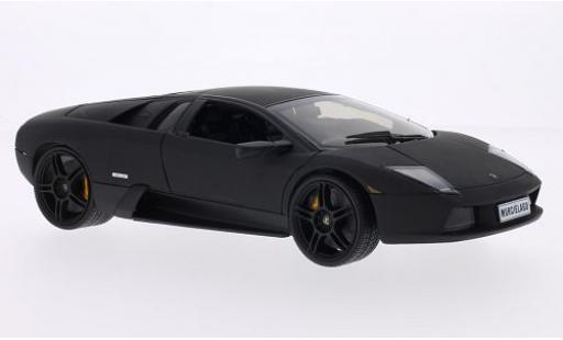 Lamborghini Murcielago 1/18 Welly matt-nero modellino in miniatura