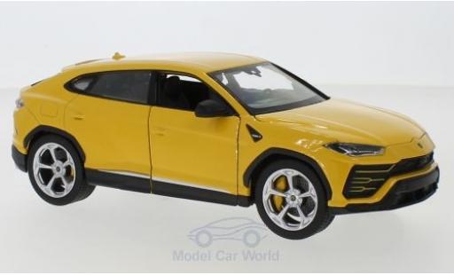 Lamborghini Urus 1/24 Welly giallo modellino in miniatura