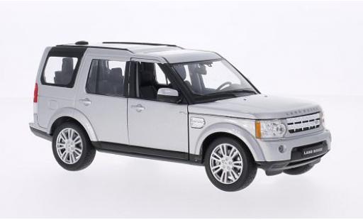 Land Rover Discovery 1/24 Welly 4 grigio modellino in miniatura