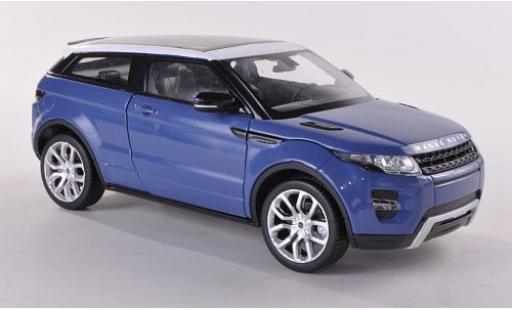 Range Rover Evoque 1/24 Welly Land Rover blau/weiss 1:24 modellino in miniatura