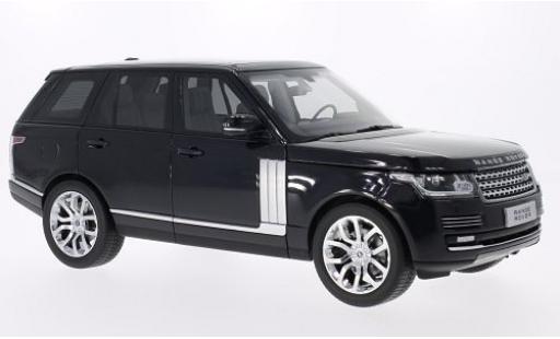 Land Rover Range Rover 1/18 Welly metallico nero 2013 GTA Edition modellino in miniatura