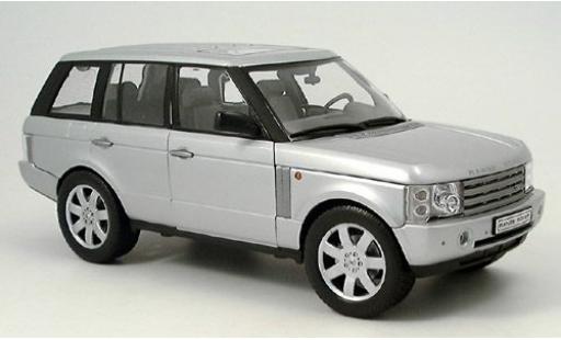 Land Rover Range Rover 1/18 Welly silber 2003 1:18 modellino in miniatura