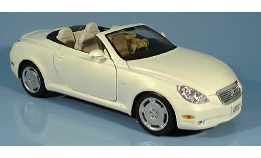 Lexus SC 1/18 Welly 430 Cabriolet met. weiss 1:18 modellino in miniatura