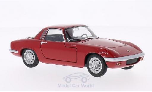 Lotus Elan 1/24 Welly rosso 1965 modellino in miniatura