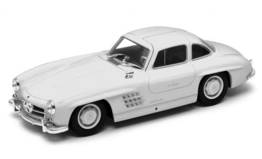 Mercedes 300 1/24 Welly SL (W198) bianco modellino in miniatura