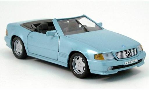 Mercedes 500 1/24 Welly SL met. türkis 2000 1:24 modellino in miniatura