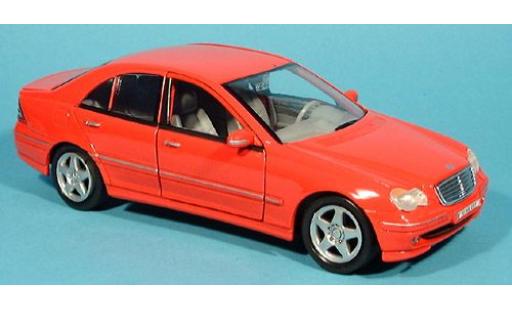 Mercedes Classe C 1/24 Welly rot 2001 1:24 modellino in miniatura