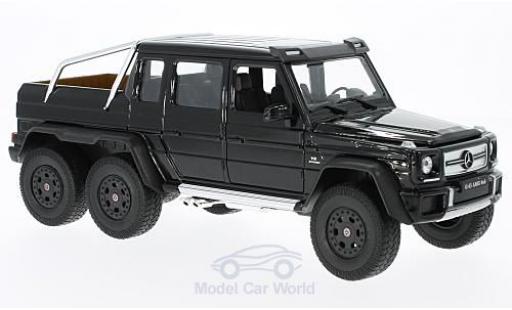 Mercedes Classe G 1/24 Welly G 63 AMG 6x6 nero modellino in miniatura