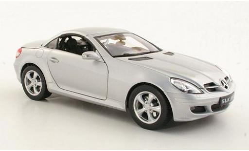 Mercedes Classe SLK 1/18 Welly SLK 350 (R171) silber 2004 1:18 modellino in miniatura
