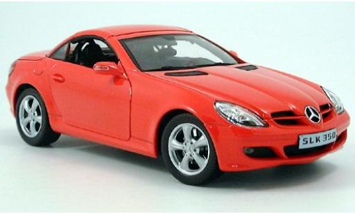 Mercedes Classe SLK 1/18 Welly SLK geschlossen rot 2004 1:18 modellino in miniatura