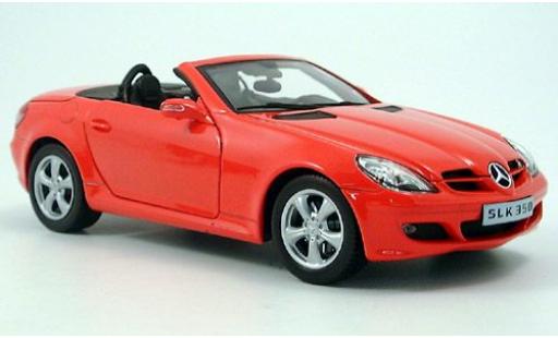 Mercedes Classe SLK 1/18 Welly SLK offen rot 2004 1:18 modellino in miniatura
