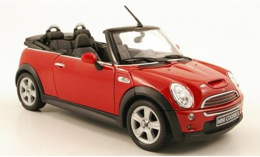Mini Cooper 1/24 Welly S Cabriolet rot 1:24 modellino in miniatura