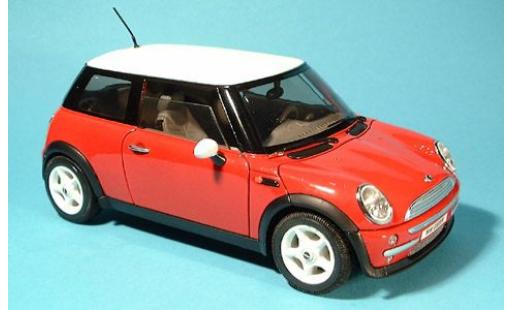 Mini Cooper 1/18 Welly New rot 1:18 modellino in miniatura