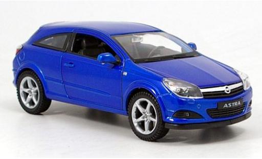 Opel Astra 1/24 Welly GTC blau 1:24 modellino in miniatura