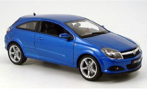 Opel Astra 1/18 Welly GTC met.-blau 2005 1:18 modellino in miniatura