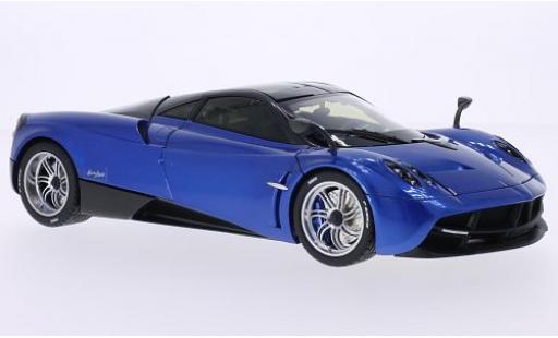 Pagani Huayra 1/18 Welly blau/carbon 1:18 modellino in miniatura